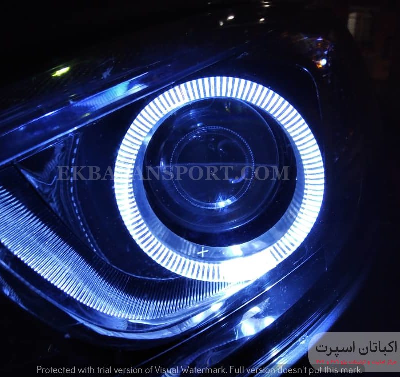 نئون گرد شیشه ای چراغ 207