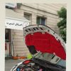 نمد کاپوت 206 رنگ قرمز